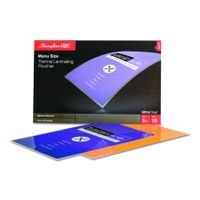 Swingline GBC UltraClear Thermal Laminating Pouches, Menu Size, 3 Mil, 25 Pack (3200579)