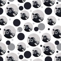 GRAPHICS & MORE Headphone Chimp Monkey Wall Premium Gift Wrap Wrapping Paper Roll