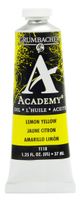 Grumbacher Academy Oil Paint, 37ml/1.25 Ounce, Lemon Yellow (T118)