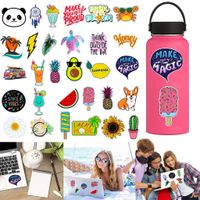 Stickers for Water Bottles Big 30-Pack Cute,Waterproof,Aesthetic,Trendy Stickers for Teens,Girls Perfect for Waterbottle,Laptop,Phone,Travel Extra Durable 100% Vinyl (30 Pcs, Small (12x12inch))