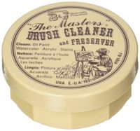 General Pencil Masters Brush Cleaner & Preserver, 1 Pack, Clear