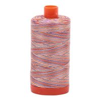 Aurifil #4648 Fiesta Mako Cotton Quilting Thread 50 wt.