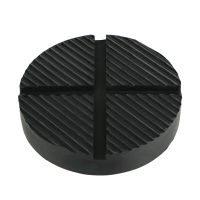 EEEKit Car Cross Slotted Frame Rail Floor Jack Disk Rubber Pad Adapter for Pinch Weld Side JackPad Truck Vehicle