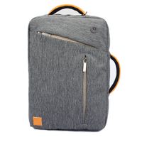 VanGoddy 4 in 1 Canvas 10 Inch Tablet/ Laptop Bag for Microsoft Surface 3 10.8" / Pro 3 12" / Pro 4 12.3" / Proscan 10" Tablet/ Sony Xperia Z/ Z2/ LG G Pad 2 10.1 (Grey)