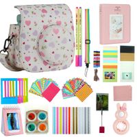 Anter 17 in 1 Instax Mini 9 Accessories fit to Fujifilm Instax Instant Film Camera - Sweet Heart