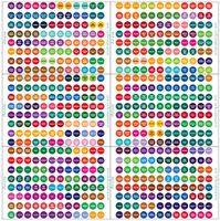 Aroma Designs Young Living Bottle Cap Stickers (Pack of 2)