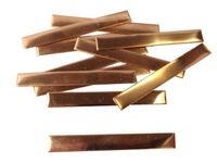 RMP Stamping Blanks, 1/4 Inch x 2 Inch Rectangle, 16 Oz. Copper 0.021 Inch (24 Ga.) - 20 Pack