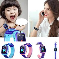 erholi Children Smart Watch SOS Call Location Tracker Student Two-Way Voice Wristwatch Smart Watches(NO SIM Card)