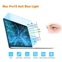 FORITO Compatible MacBook Pro 15 Inch Screen Protector -Blue Light Filter, Eye Protection Blue Light Blocking & Anti Glare Screen Protector for Apple MacBook Pro 15 Model A1707 A1990