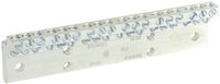 Neutral Bar and Neutral Assembly, 225A Neutral Bar, (36) 4-14 AWG Wire Range, 600VAC Voltage, 1.500" Width, 0.875" Height, 6.324" Length