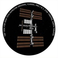 ISS disc for Segatoys Homestar Pro 2, Classic, Original, Earth Theater Home Planetarium