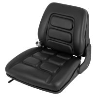 Mophorn Universal Forklift Seat Toyota Vinyl Forklift Seat Suspension Seat Switch for Clark Cat Hyster Ysle Toyota