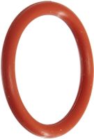 211 Silicone O-Ring, 70A Durometer, Red, 13/16" ID, 1-1/16" OD, 1/8" Width (Pack of 5)