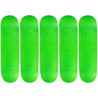 Moose 8.25" Blank Skateboard Deck Neon Green 7-Ply Canadian Maple