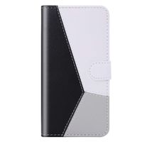 Lomogo Leather Wallet Case for Galaxy J6+ (J6 Plus) Core with Stand Feature Card Holder Magnetic Closure, Shockproof Flip Case Cover for Samsung Galaxy J6+ - LOBXI020146 Black