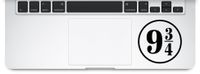 Platform 9 3/4 Hogwarts Harry Potter Decal Macbook Laptop Sticker