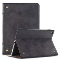 TechCode Samsung Galaxy Tab S2 8.0 inch Case, Luxury Book Style Folio Cover Stand Magnetic Smart Case Cover for Tablet SM-T710/LTE SM-T715 (Tab S2 8.0, Black)