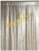 Glitter Backdrop Champagne Blush 8FTx8FT-Sequin Curtains Shimmer Curtains for Backdrop Sequin Backdrop-0726E