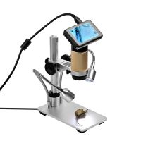 SHUOGOU HDMI Microscopes 1920x1080 Resolution,Digital Microscope Inspection Microscope, Digital HD Imaging and Long Distance Zoom for PCB Repair