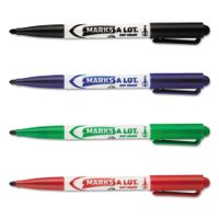 Avery 29860 MARK A LOT Pen-Style Dry Erase Markers, Bullet Tip, Assorted (Set of 24)