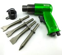 Dynamic Power Short Barrel Air Hammer Kit 4-Chisels D319115-SA