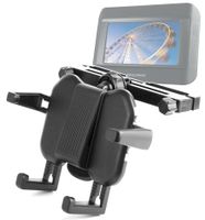 DURAGADGET Attachable Travel Headrest Mount with Extendable Arms - Suitable for Use with Nextbase Click & Go Click 7 Lite Duo Twin Screen Portable DVD Player