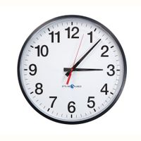 Pyramid 13" RF Wireless 12-Hour Analog Clock, Battery Operated (S9A3AAGBXB)