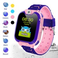 HuaWise Kids Smartwatch[SD Card Included], Waterproof Smartwatch for Kids with Quick Dial, SOS Call, Camera and Music Player, Birthday Gift Game Watch for Boys and Girls(Not Support AT&T) (Pink)