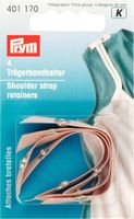 PRYM 401170 Shoulder strap retainers flesh, 4 pieces