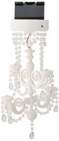 Inkology Magnetic Locker Chandelier, LED Light, Auto Light Sensor, Easy On/Off, Battery Operated (3"AAA" Batteries Not Included) Color Will Vary (273-4)