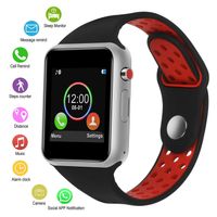 SUNETLINK Smart Watch, Touch Screen Bluetooth Smart Watch,Sport Smart Fitness Tracker Wrist Watch with Camera,Sweatproof Smart Watch with SIM TF Card Slot Compatible Samsung LG iOS Men Women Kids