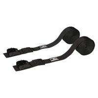 OCEANBROAD Roof Rack CargoTie Down Strap 1.5 Inch 14 Foot 2 Pieces Pack for Surfboard SUP Board Kayak Canoe
