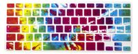 HRH English Silicone Keyboard Cover Skin for MacBook Air 13,MacBook Pro 13/15/17 (with or w/Out Retina Display, 2015 or Older Version)&Older iMac EU Layout Keyboard Protector-Painted Jeans