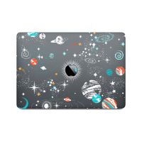 DowBier MacBook Decal Vinyl PVC Transparent Skin Sticker Cover Anti-Scratch Skin (13 Inch Retina A1425/A1502, Pattern A)