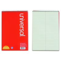Universal 86920 Steno Book, Gregg Rule, 6 x 9, Green, 80 Sheets