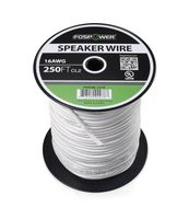 FosPower 16 Gauge Speaker Wire 250FT, CL2 Rated 16AWG 2-Conductor In-Wall Speaker Wire Cable, Oxygen-Free Pure Copper - UL Listed for In-Wall Installation