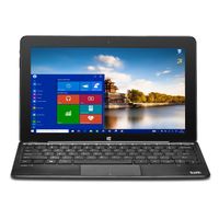 Beantech W10046APB CORE+ Windows 10 Detachable PC, Cherry Trail CPU, 4GB RAM 64GB Storage, HD Touchscreen, 10.1", Black