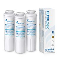 Filterlogic UKF8001 Water Filter, Replacement for Maytag UKF8001P, UKF8001AXX, Whirlpool 4396395, 469006, EDR4RXD1, EveryDrop Filter 4, Puriclean II, NSF 53&42 Certified, package may vary(Pack of 3)