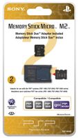 2GB Memory Stick Micro Media + M2 Duo Adaptor - Sony PSP