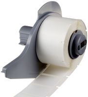 Brady M71-18-499 Nylon Cloth BMP71 Labels , White (250 Labels per Roll, 1 Roll per Package)