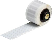 Brady PTL-13-727 Label, High Temperature Polyimide, 0.900" W x 0.250" H (22.860 mm W x 6.350 mm H), White (Pack of 750)