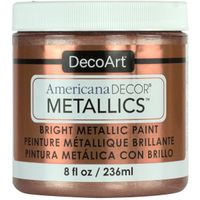 DecoArt Ameri Deco MTLC Rose Gold Americana Decor Metallics 8oz, 1