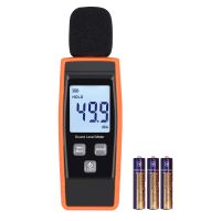 LiNKFOR Decibel Meter Digital Sound Level Tester Noise Meter Noise Measurement Tester Range 30~130dB Decibel Tester Support Max/Min Hold Function LCD Display Batteries Included