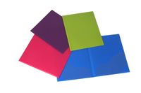 Filexec 2-Pocket Folder, Business Card Die-Cut, Assorted (Pack of 12) (50121-3198)