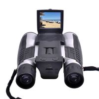 Binoculars Camera,CamKing FS608 720P Digital Camera Binoculars Camera with 2" LCD Display 12x32 Folding Prism Digital Binoculars with Camera Video Great for Bird Watching Concerts and Sports Games