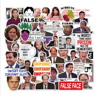 Aesthetic Stickers Waterproof Vinyl Stickers PVC Sticker Pack Decal Stickers for Laptop, Car, Luggage, Computer, Suitcase, Bicycle, Water Bottle, Hydro Flask, Notebook Decoration (The Office)
