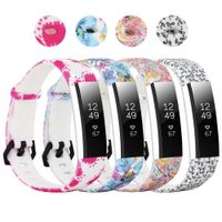 honecumi for Fitbit Alta/Alta HR Wristbands/Strap Small Large Stripe Watchbands Replacement Accessory Colorful Watch Strap with Buckle for Men&Women