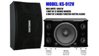 SINGTRONIC KS-912Pro Professional Vocalist 2000W Karaoke Speaker (Pair)