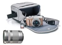 Olympus Pen E-PL9 Mirrorless Micro Four Thirds Digital Camera [Brown] + M.Zuiko Digital ED 14-42mm f/3.5-5.6 EZ Lens + M.Zuiko Digital ED 40-150mm f/4.0-5.6 R Lens