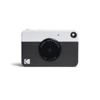 Kodak PRINTOMATIC Digital Instant Print Camera (Black), Full Color Prints On ZINK 2x3 Sticky-Backed Photo Paper - Print Memories Instantly